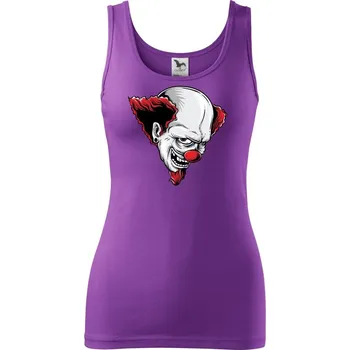 Dámské tričko Šílený klaun - Dámské tílko - 2XL ( Fialová )