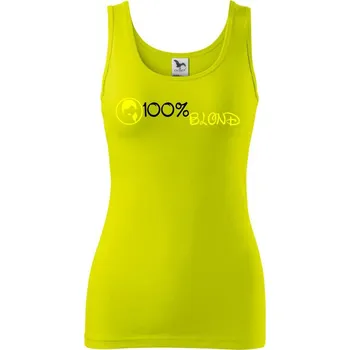 Blond - Dámské tílko - S ( Limetková )