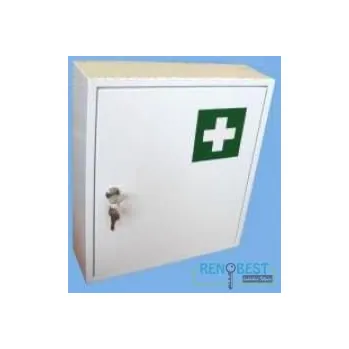 Lékárnička SATOS Lékárnička bílá velká 315x360x100 mm Barva: bílá