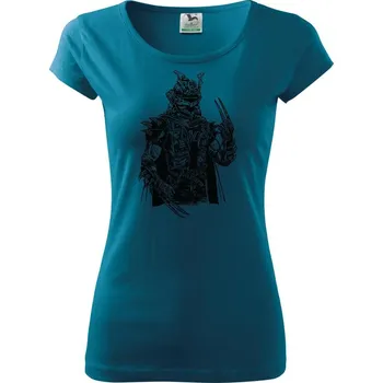 Dámské tričko Samurai Punk - Dámské triko Pure - 3XL ( Petrolejová )