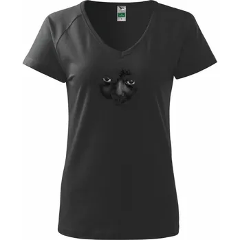 Indická holčička - Tričko dámské Dream - S ( Černá )