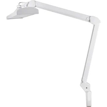 Lampička Bílá stolní LED lampa pro servisní střediska a dílny IB-9507 3500lm, 3000-6000K s dotykovým ovládáním