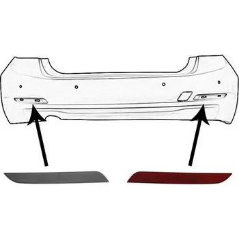 Příslušenství osvětlení automobilu Odrazka VAN WEZEL 0670940