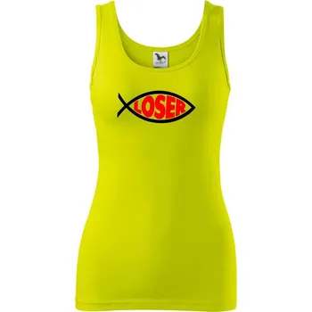Rybaření - Loser - Dámské tílko - S ( Limetková )