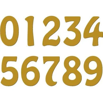 Pelisport Číslice typ P07 - 5 cm jednotlivá číslice