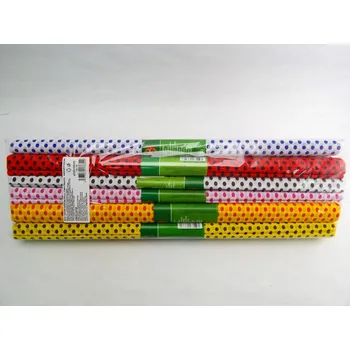 Krepový papír Koh-i-noor Koh-i-noor, krepový papír, krepák, barevné mixy Barva: Tečkovaný mix barev