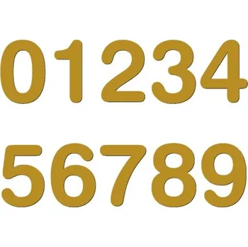 Pelisport Číslice typ P06 - 2,5 cm sada číslic