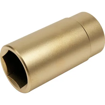 Klíč 6hranný nástrčný klíč, 1/2“ x 19 mm, extra dlouhý, z bronzu, nejiskřivý, pro použití v oblasti Ex