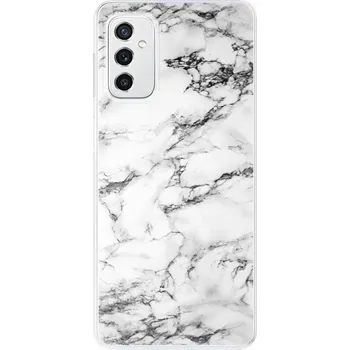 Pouzdro na mobilní telefon Silikonové pouzdro iSaprio - Samsung Galaxy M52 5G - White Marble 01 (Odolný silikonový kryt, obal, pouzdro iSaprio - Samsung Galaxy M52 5G - White Marble 01 - skvělá ochrana a pružnost, stylový UV potisk, lehkost, tiskne se v České republice)