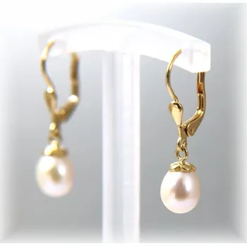 Náušnice žluté zlato 6,5-7mm