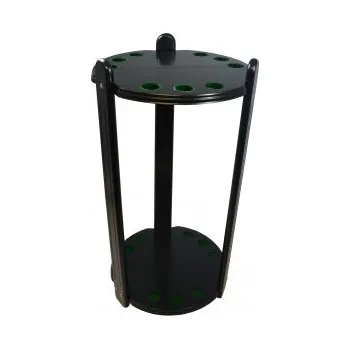 Stojan na tágo TOOLBILLIARD stojan na 9 tág Black 46527-B