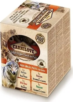 Krmivo pro psa Carnilove Dog Pouch Paté Multipack 4 x 300 g
