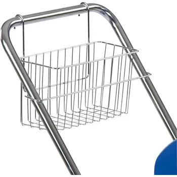 Odpadkový koš Drátěný závěsný koš pro čisticí vozík