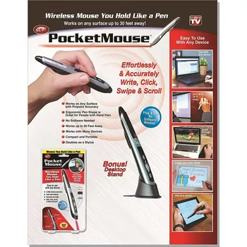 Myš Bezdrátové USB pero Pocket mouse bezdrátová myš