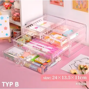 Úložný box Skladovací organizér na kancelářské potřeby a notesy nebo knihy Varianta: TYP B