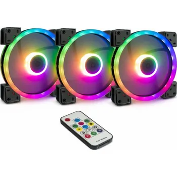 PC ventilátor Argus RGB RS-14 140x140x25, skříňový ventilátor