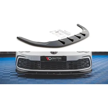 Nárazník Spojler pod nárazník lipa Volkswagen Golf 8 GTI černý lesklý plast