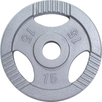 Gorilla Sports Zátěžový kotouč, litinový, 15 kg
