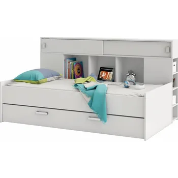 Postel IDEA nábytek Sherwood 90 x 200 bílá
