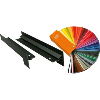 Parapet AL krytky parapetu k omítce, nos 25 mm | ZAKÁZKOVÁ RAL - 400 mm | LEVÁ / PRAVÁ