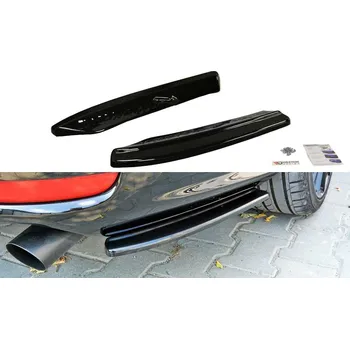 Tuning Splittery zadní, boční Volvo V50F R-Design 07-12 černý lesklý plast