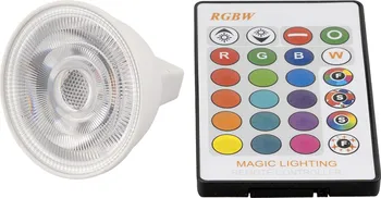 Žárovka T-LED RGBWW LED MR16 3W 12V 180lm 3000K