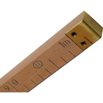 metr Dvořák Dřevěný metr cejchovaný 1000x22x16 mm