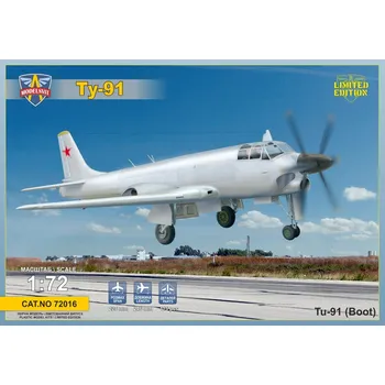 Plastikový model 1/72 Tu-91 (Boot)