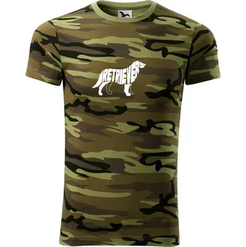 Pánské oblečení Retrívr - Army CAMOUFLAGE - XS ( Zelený maskáč )