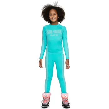 Set dětského termoprádla 4F HJZ21-JBIDB001-35S tyrkysové 152/158