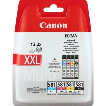 Cartridge Canon CLI-581 C/M/Y/BK XXL Multipack