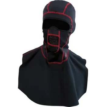 Kukla Kukla s nákrčníkem ARCTIVA WINDSHIELD PSP BALACLAVA W/DICKIE BLACK/RED vel. L/XL (Zimní termooblečení, vybavení na sněžný skůtr)