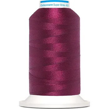 Gutermann Vyšívací nit Gütermann Super Brite Polyester 40 1000 m - 5908