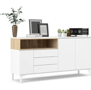 Komoda Falco Komoda Atrei 178 bílá/dub sonoma