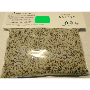 Modelová železnice Štěrk trojbarevný TT - Mobe 539022