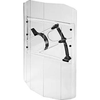 ESP Protiúderový štít hranatý držený v pravé ruce + Doprava zdarma na další nákup