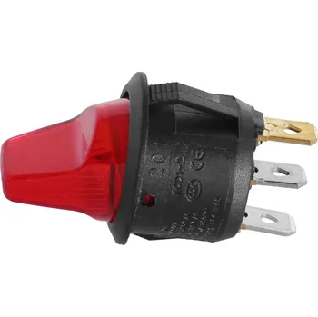 vypínač Onpira Vestavný přepínač s osvětlením Barva: Červená