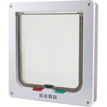 Dvířka pro psa Dvířka Bentech pro psy a kočky bílá - S BS190