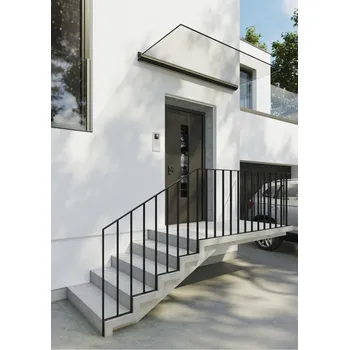 Stříška nad vchodové dveře Stříška nad vchodové dveře skleněná COOL 2500x1100mm