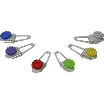 Kolíček na prádlo INJETON PLAST Poutko na ručník/utěrku se šroubkem 5 ks bílá