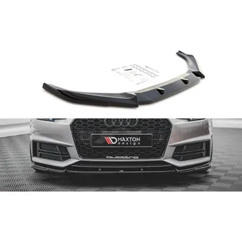 Karosérie Spojler pod nárazník lipa V.3 Audi S4 / A4 S-Line B9 carbon look