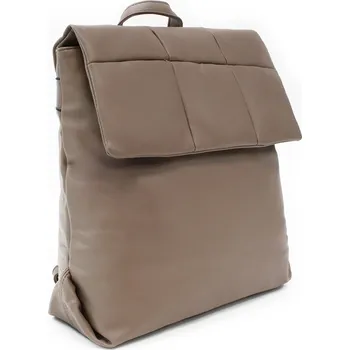 Městský batoh Světle hnědý elegantní dámský batoh s prošíváním Rabia