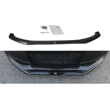 Autodíl Spojler pod nárazník lipa V.1 Audi S4 B8 Facelift černý lesklý plast