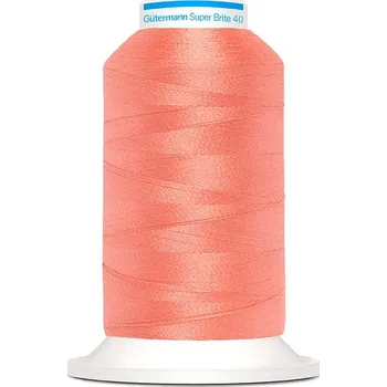 Gutermann Vyšívací nit Gütermann Super Brite Polyester 40 1000 m - 7812