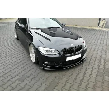 Nárazník Spojler pod nárazník lipa V.1 BMW 3 E92 M-PACK FACELIFT černý lesklý plast