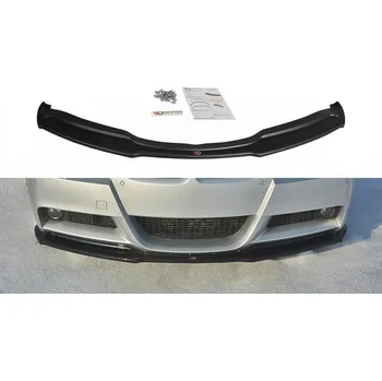 Nárazník Spojler pod přední nárazník lipa BMW 3 E90 MPACK 2004- 2008 černý lesklý plast