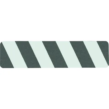 Lepicí páska m2 Protiskluzové značení™, Easy Clean, fotoluminiscenční proužkované pásky, 150 x 610 mm, BJ = 10 ks