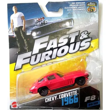 autíčko Toys Auto Fast and Furious Chevy Corvette 1966