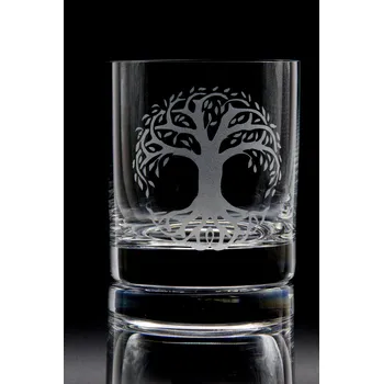 Sklenice 6x Sklenice Whisky 280 ml - motiv Strom života, Vyberte variantu nápojového skla s tímto motivem Lara 160 ml pivní sklenice