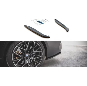 Tuning Splittery zadní boční V.2 BMW M8 Gran Coupe F93 černý lesklý plast